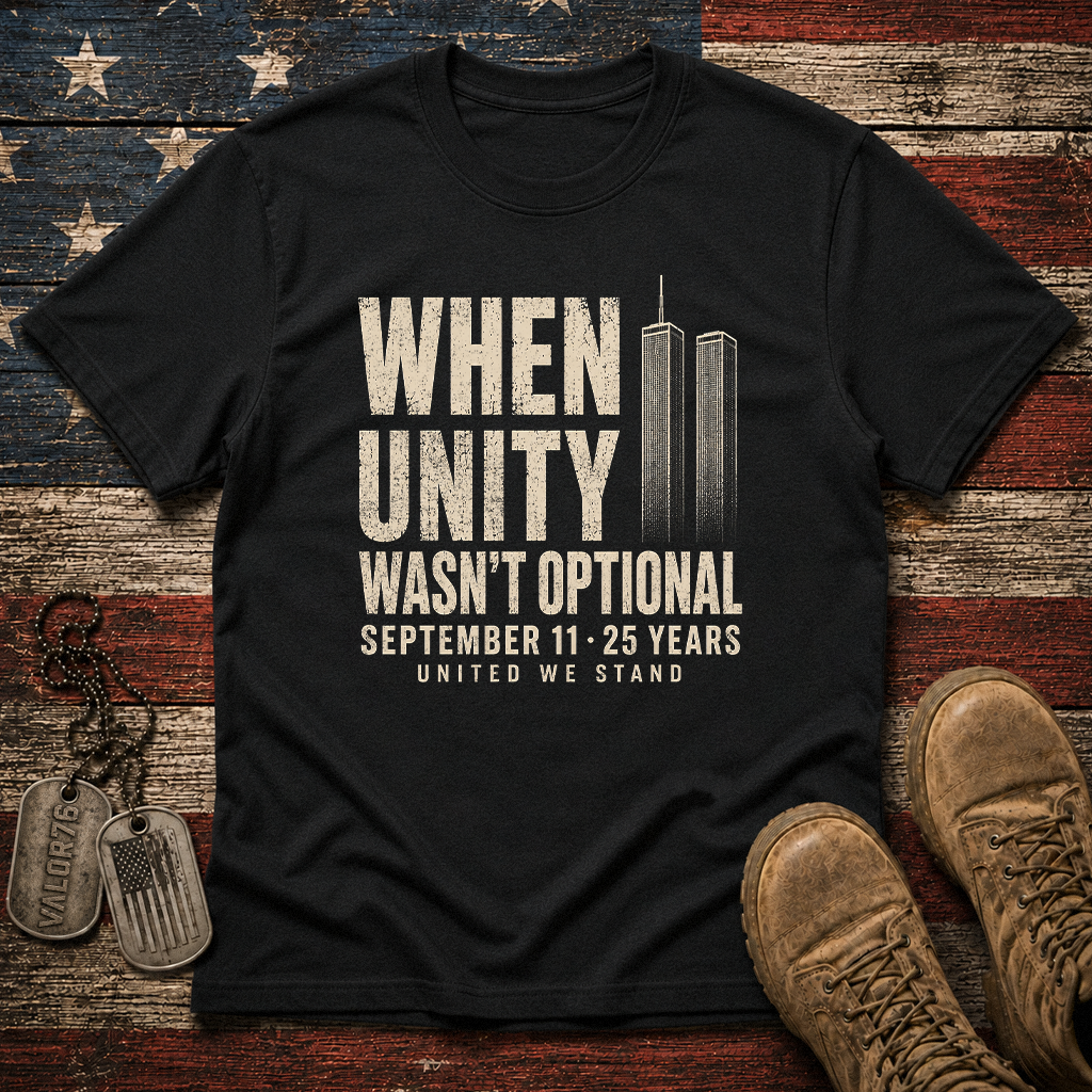 Unity Wasn't Optional 25 Years 9.11 Classic Tee