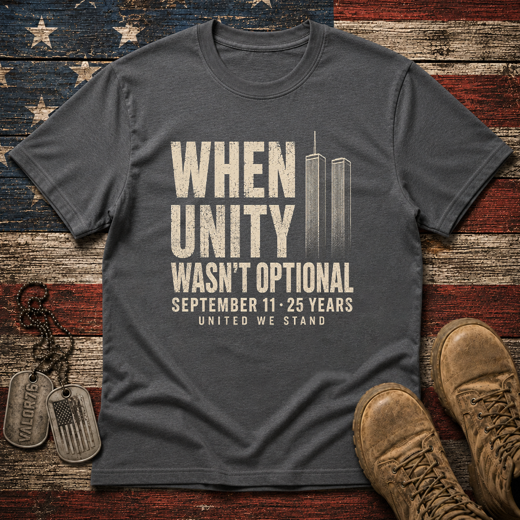 Unity Wasn't Optional 25 Years 9.11 Classic Tee