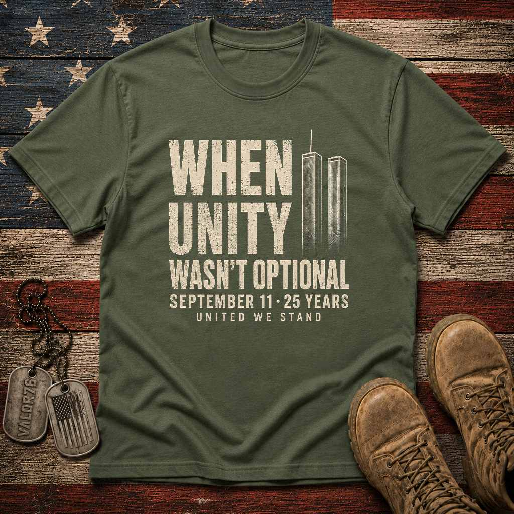 Unity Wasn't Optional 25 Years 9.11 Classic Tee