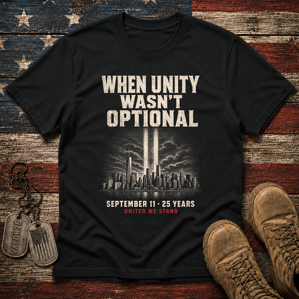 Unity Wasn't Optional 25 Years 9.11 Classic Tee