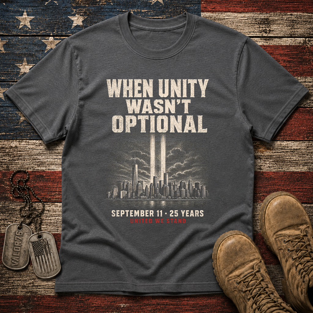 Unity Wasn't Optional 25 Years 9.11 Classic Tee