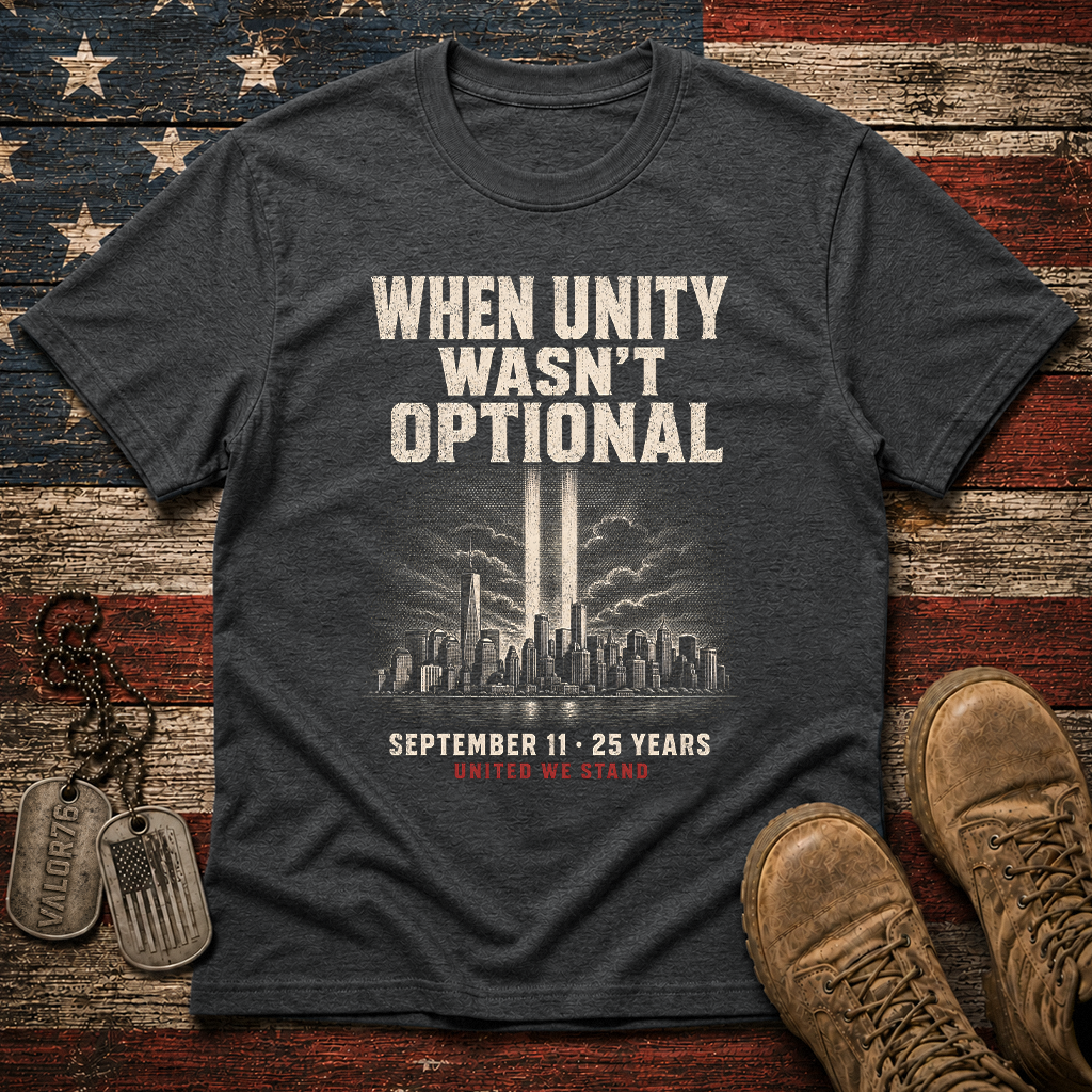 Unity Wasn't Optional 25 Years 9.11 Classic Tee