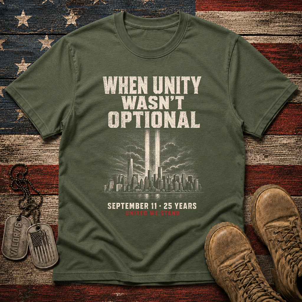 Unity Wasn't Optional 25 Years 9.11 Classic Tee