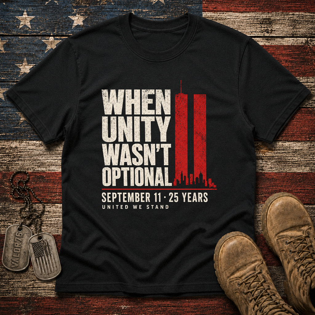 Unity Wasn't Optional 25 Years 9.11 Classic Tee