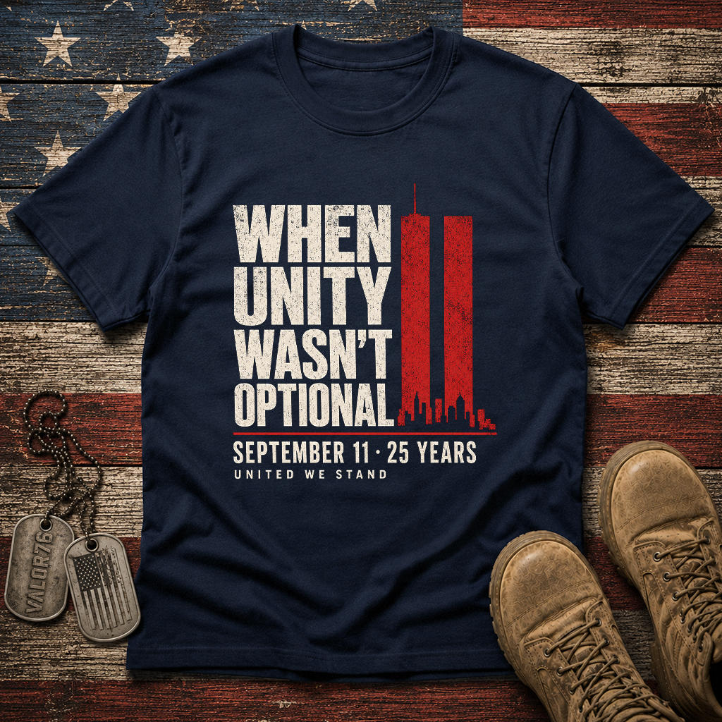Unity Wasn't Optional 25 Years 9.11 Classic Tee