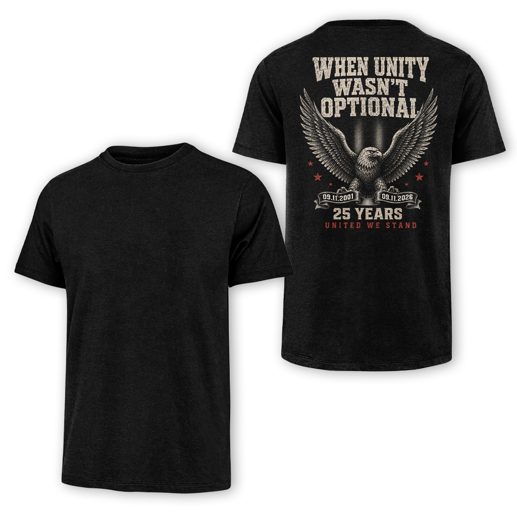 Unity Wasn't Optional 25 Years 9.11 Classic Tee