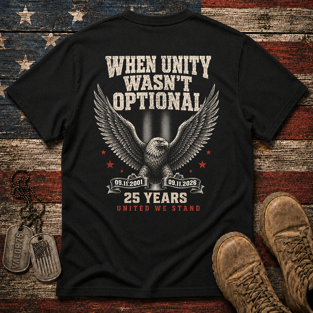 Unity Wasn't Optional 25 Years 9.11 Classic Tee