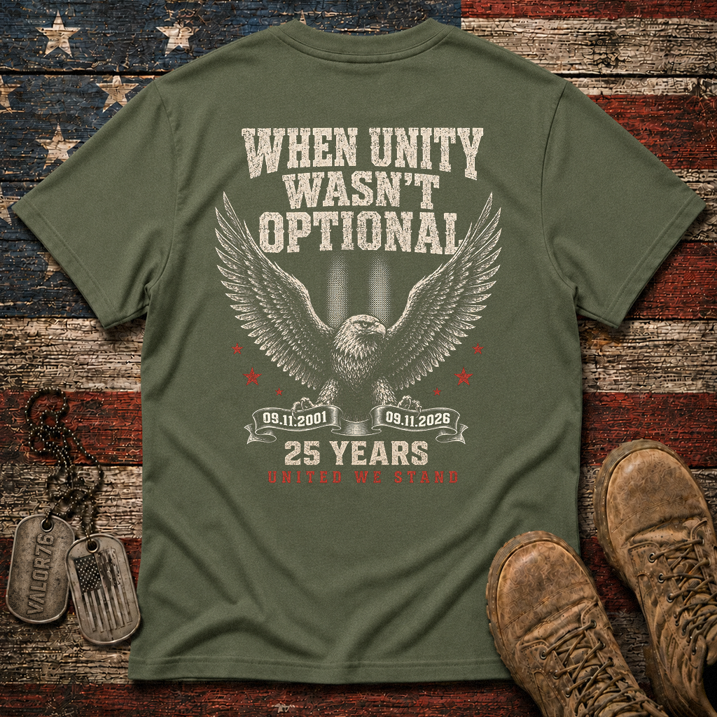 Unity Wasn't Optional 25 Years 9.11 Classic Tee