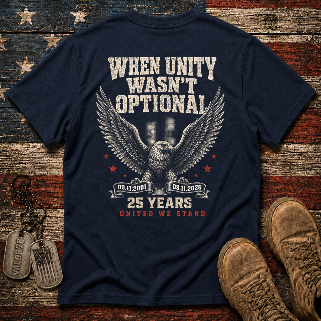 Unity Wasn't Optional 25 Years 9.11 Classic Tee