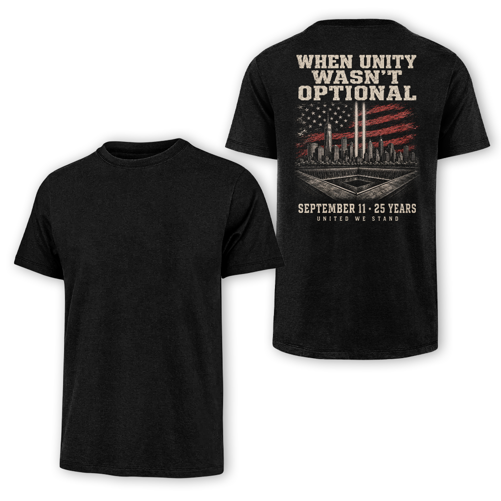 Unity Wasn't Optional 25 Years 9.11 Classic Tee