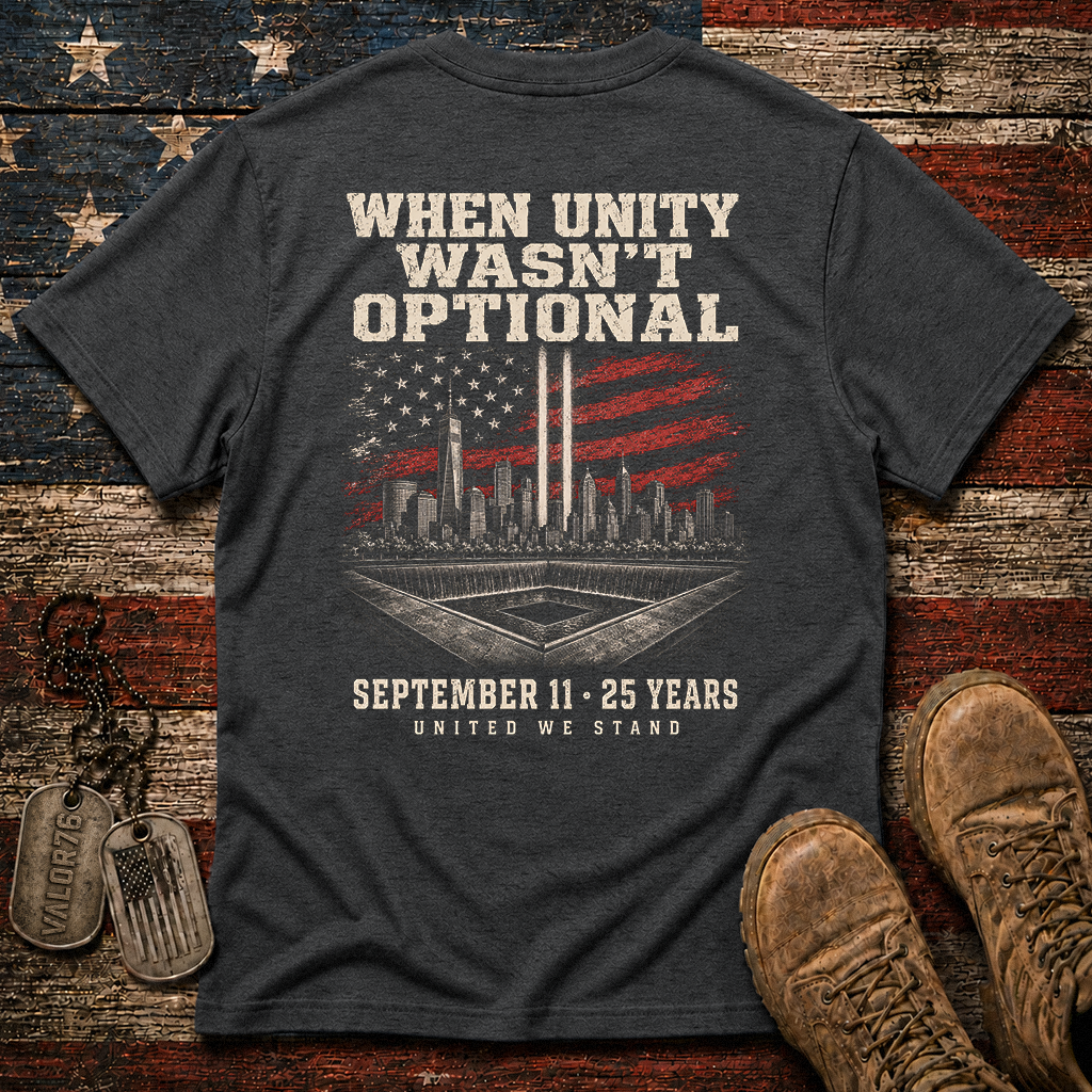 Unity Wasn't Optional 25 Years 9.11 Classic Tee