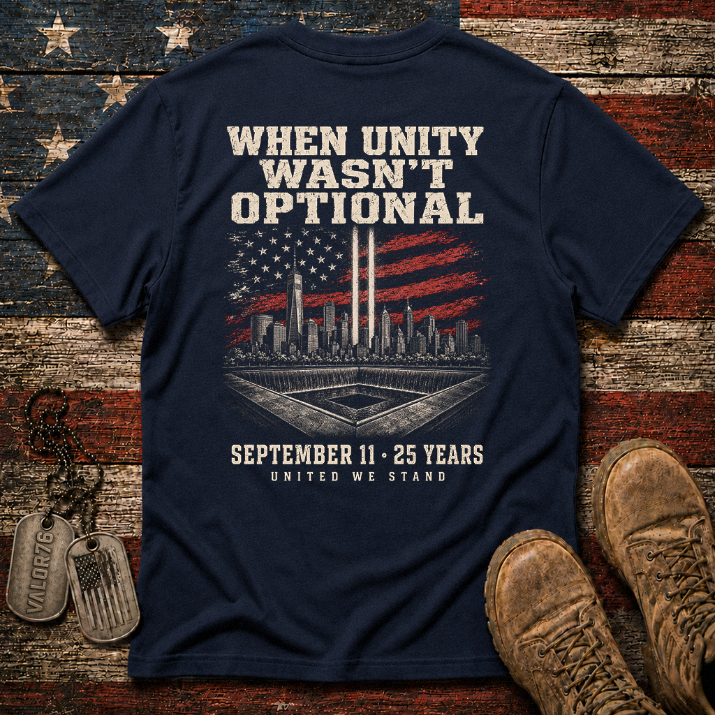 Unity Wasn't Optional 25 Years 9.11 Classic Tee