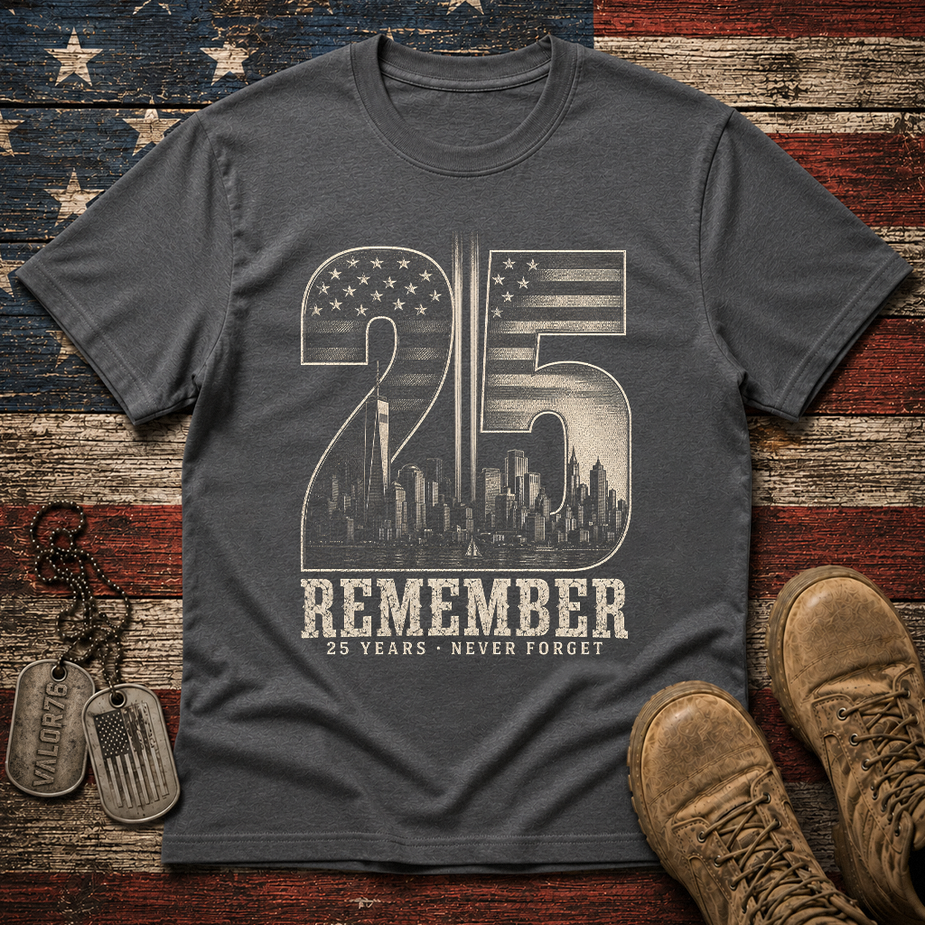 25 Years Remember 9.11 Classic Tee
