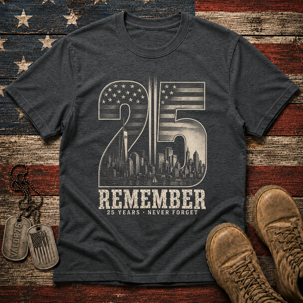 25 Years Remember 9.11 Classic Tee