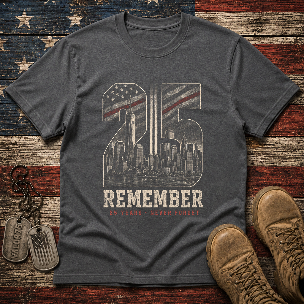 25 Years Remember 9.11 Classic Tee