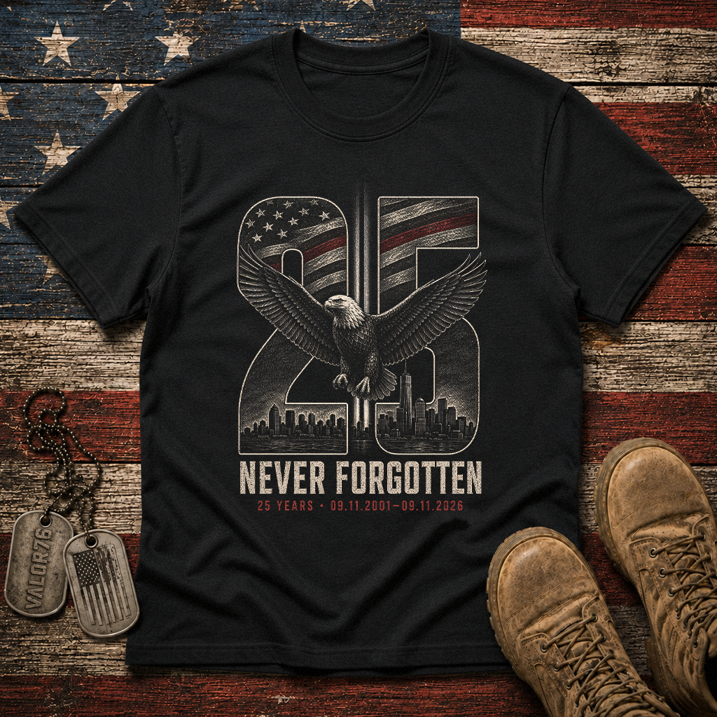 25 Years Remember 9.11 Classic Tee