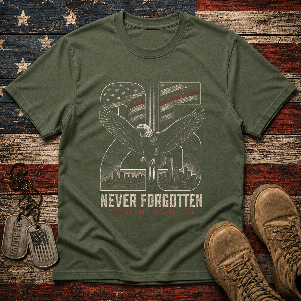 25 Years Remember 9.11 Classic Tee