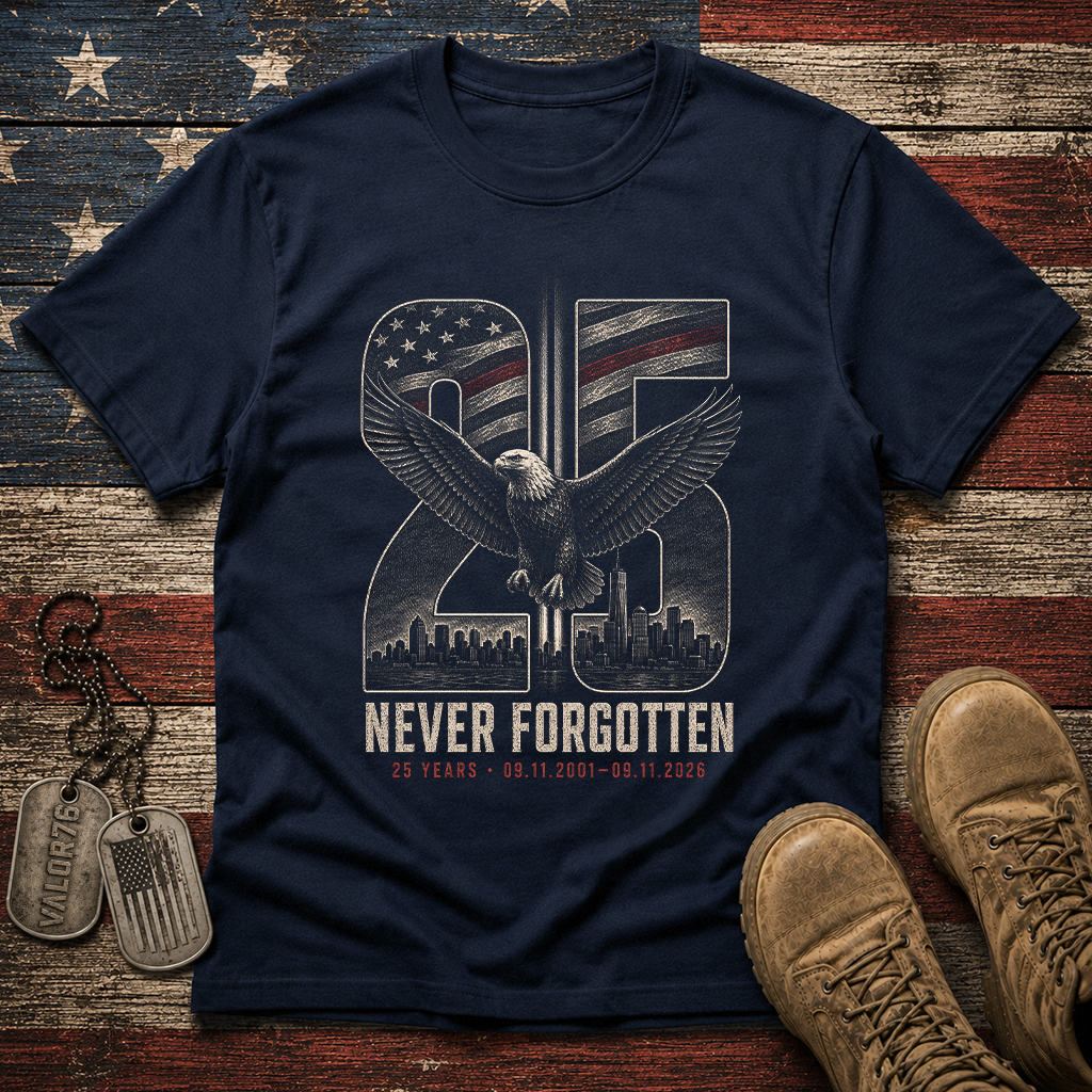 25 Years Remember 9.11 Classic Tee