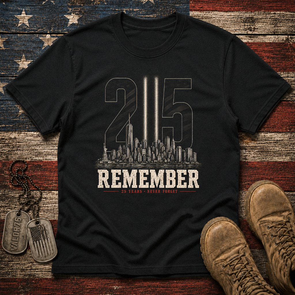25 Years Remember 9.11 Classic Tee