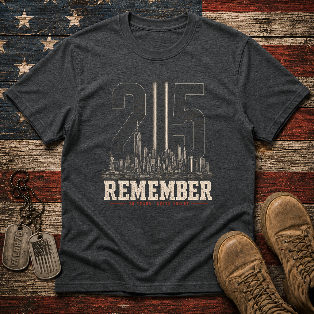 25 Years Remember 9.11 Classic Tee