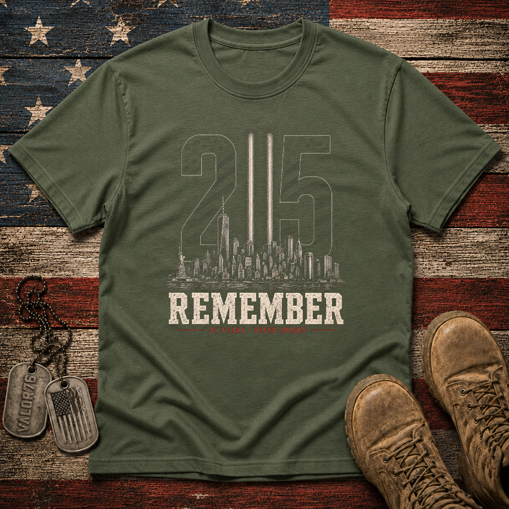25 Years Remember 9.11 Classic Tee