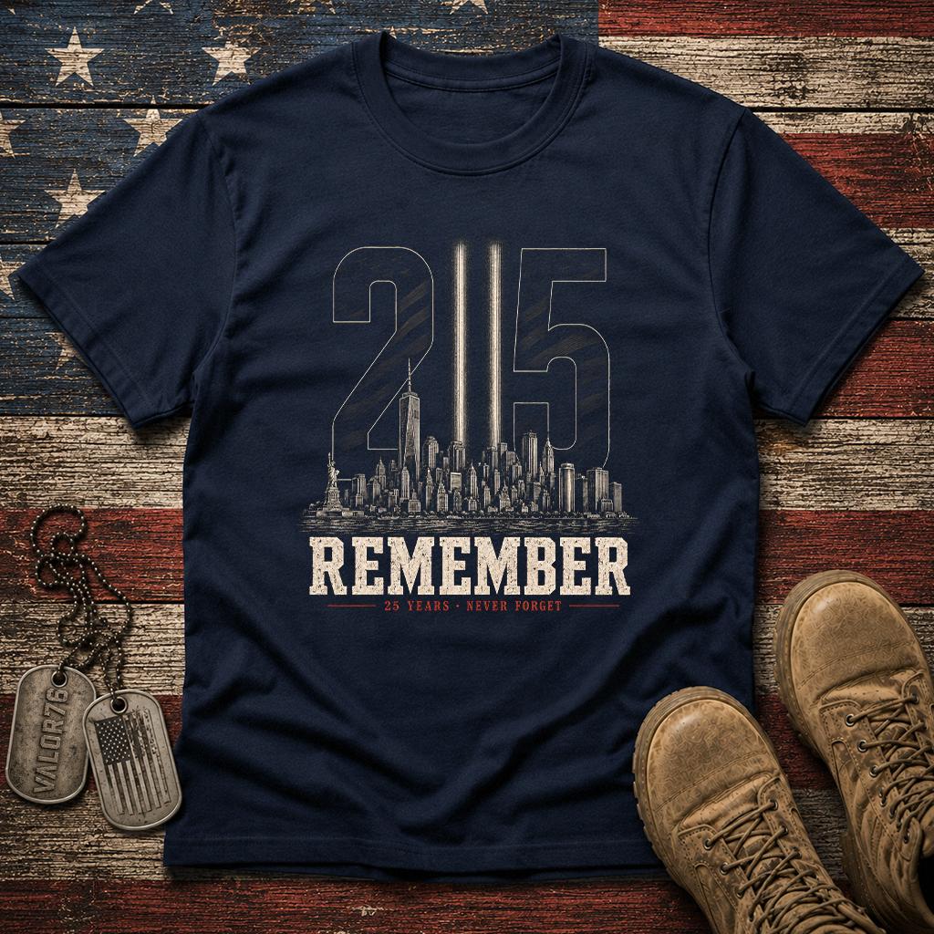 25 Years Remember 9.11 Classic Tee