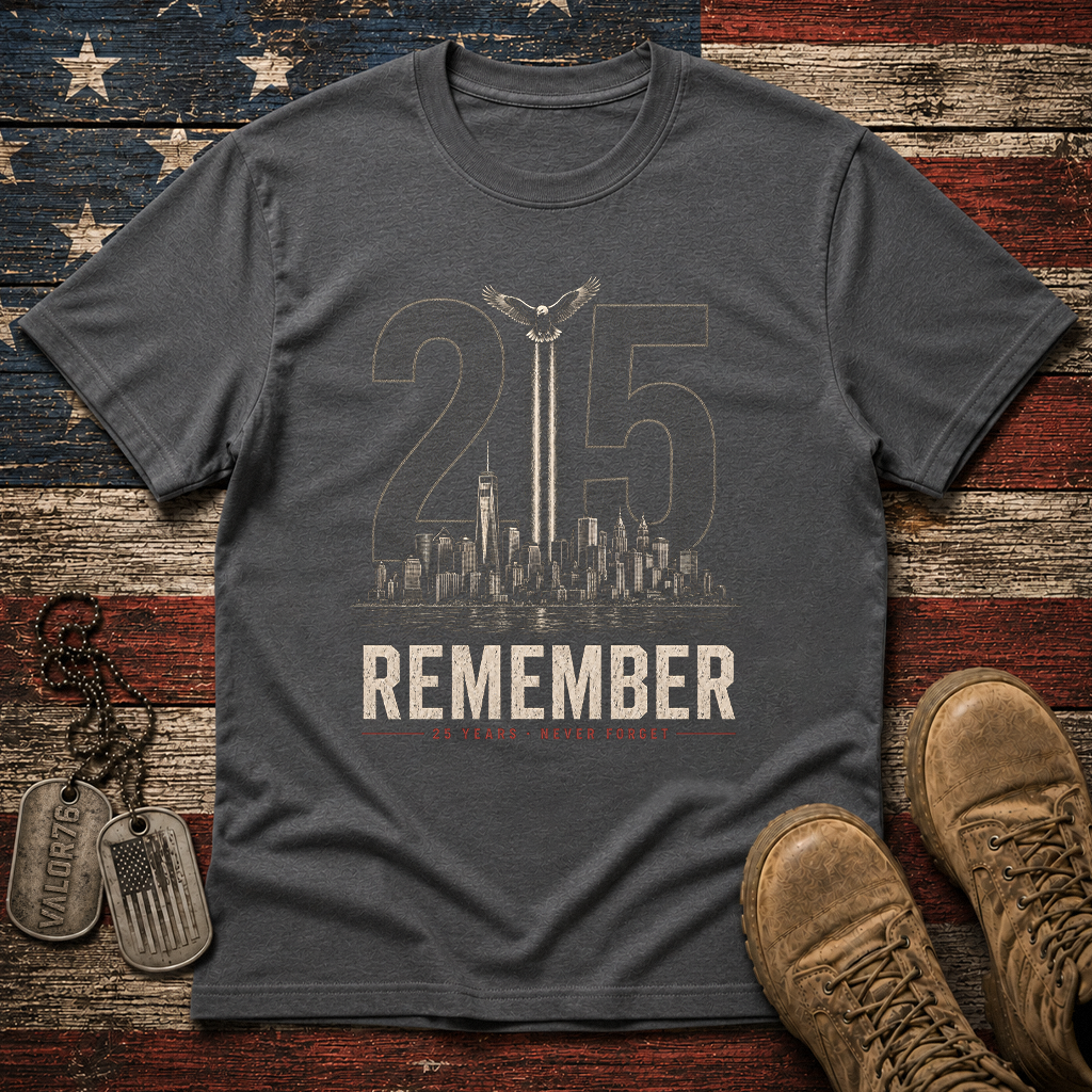 25 Years Remember 9.11 Classic Tee