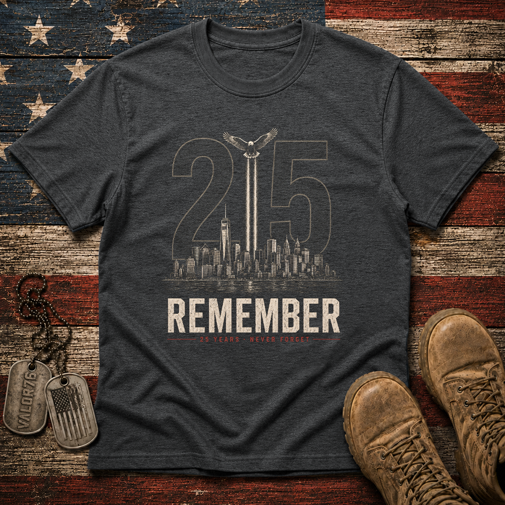 25 Years Remember 9.11 Classic Tee