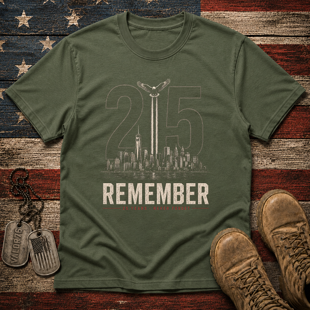 25 Years Remember 9.11 Classic Tee