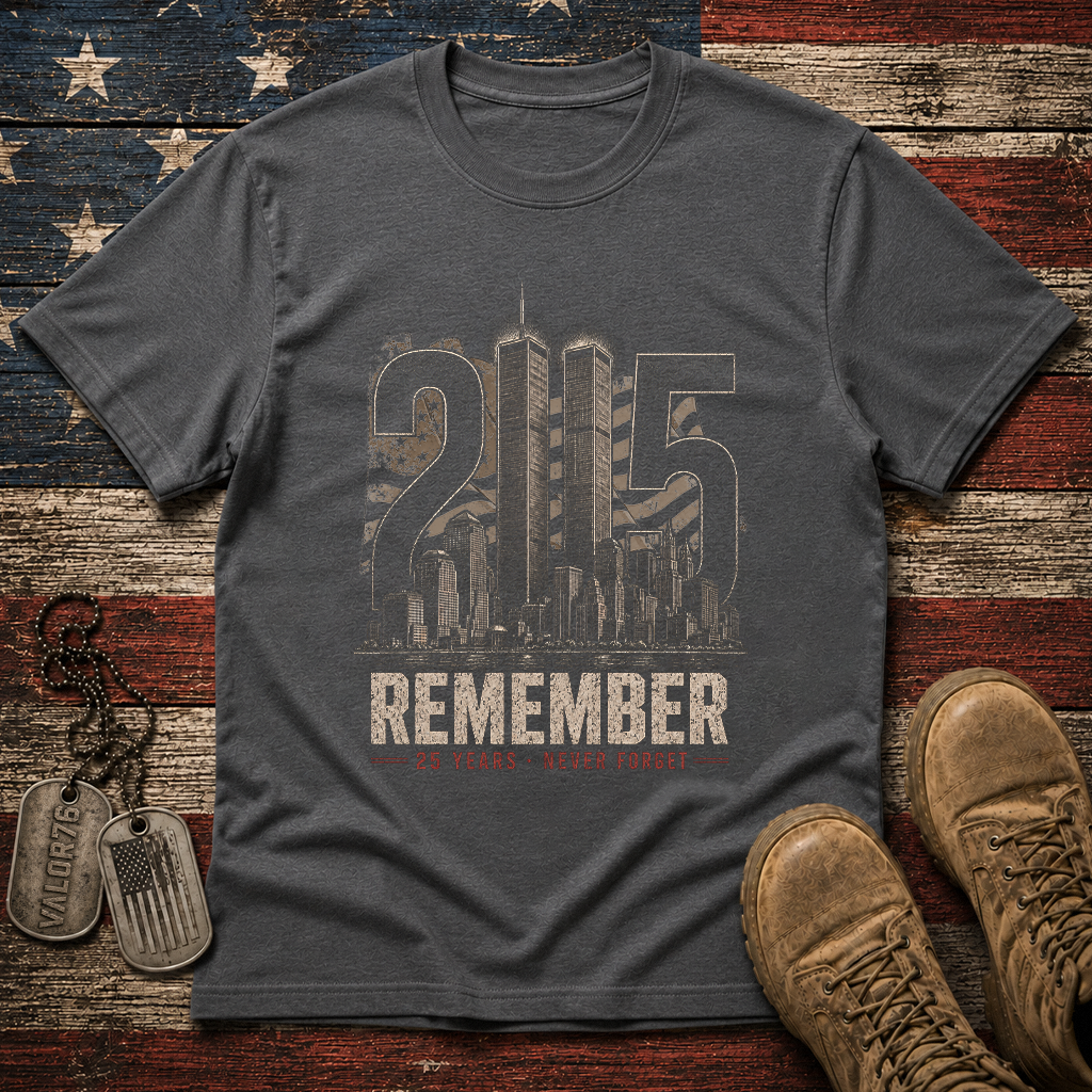 25 Years Remember 9.11 Classic Tee