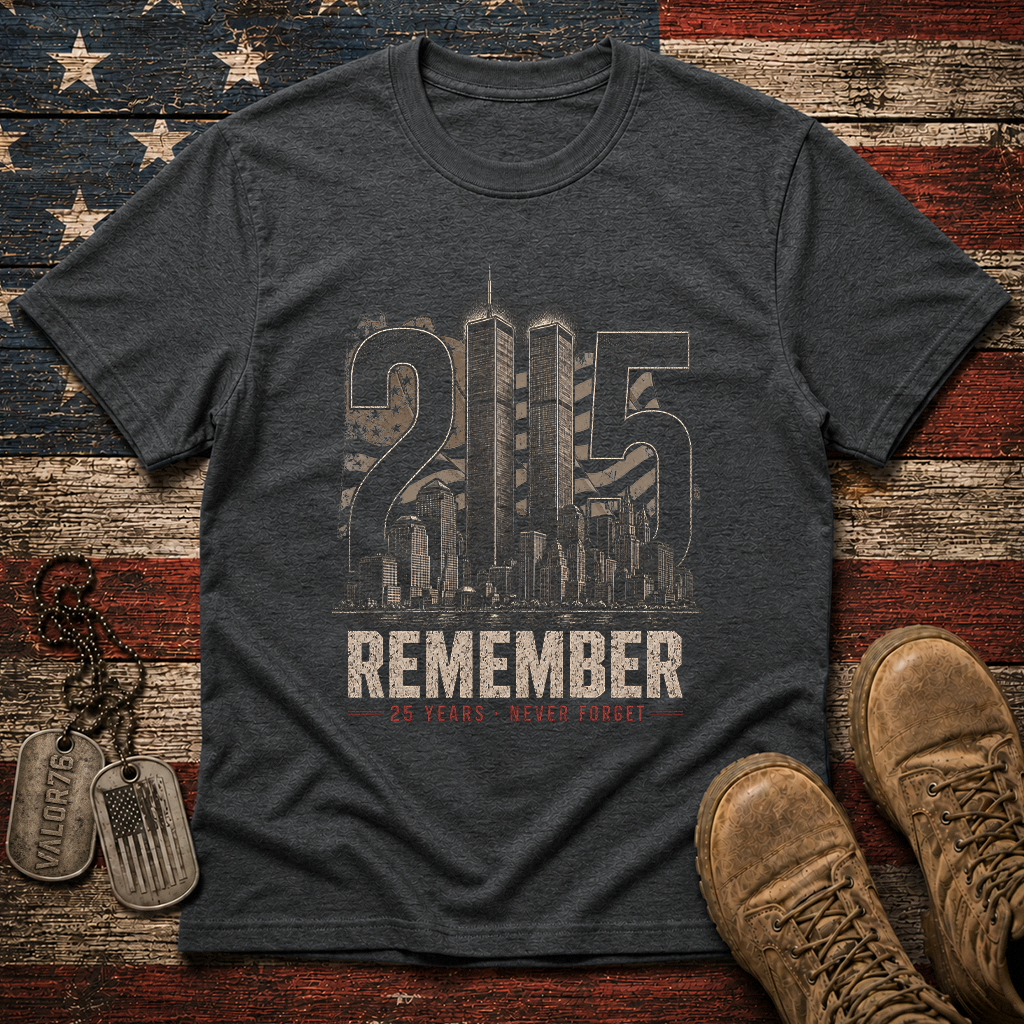 25 Years Remember 9.11 Classic Tee
