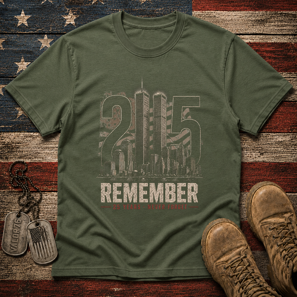 25 Years Remember 9.11 Classic Tee