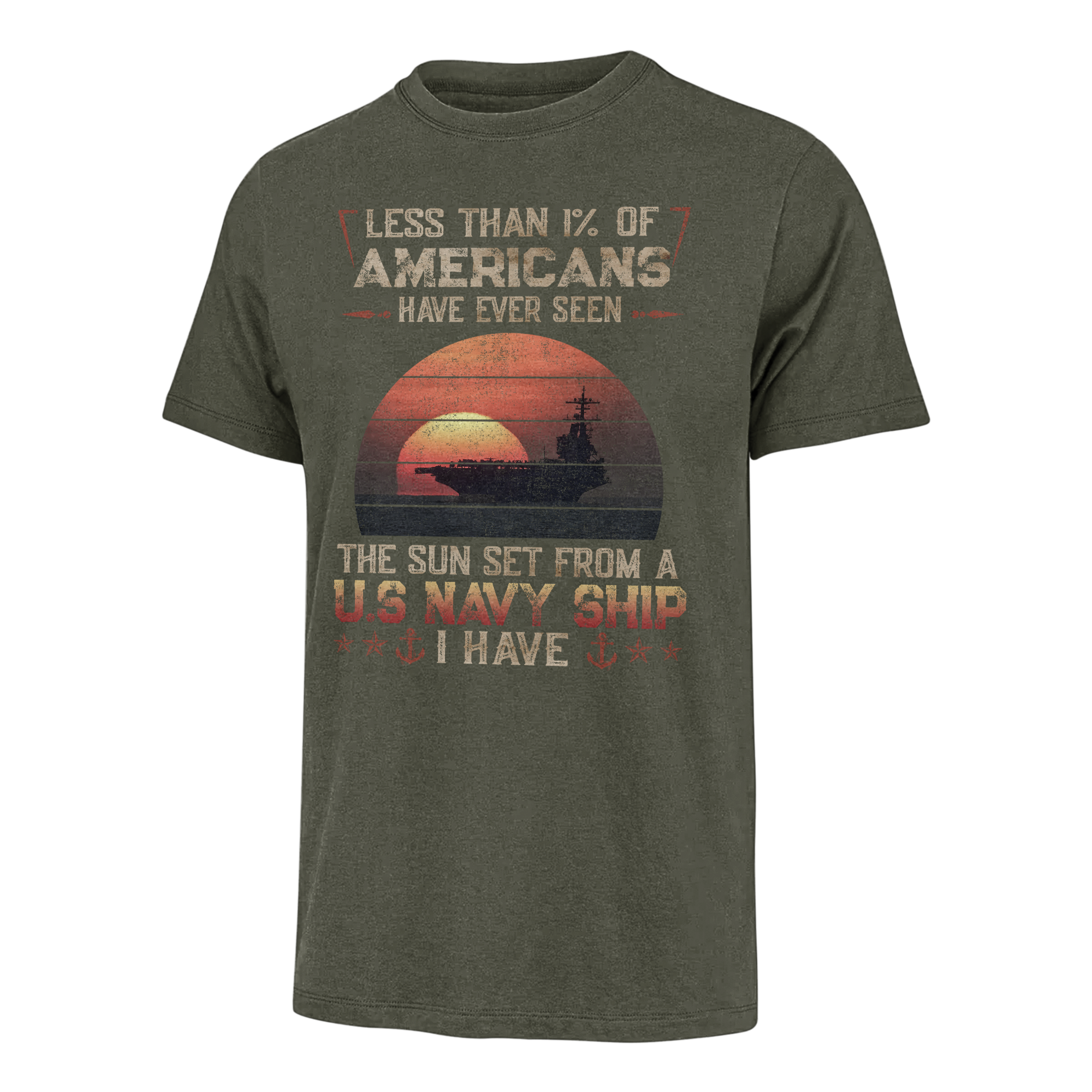 Less Than 1% Ship Classic T-Shirt