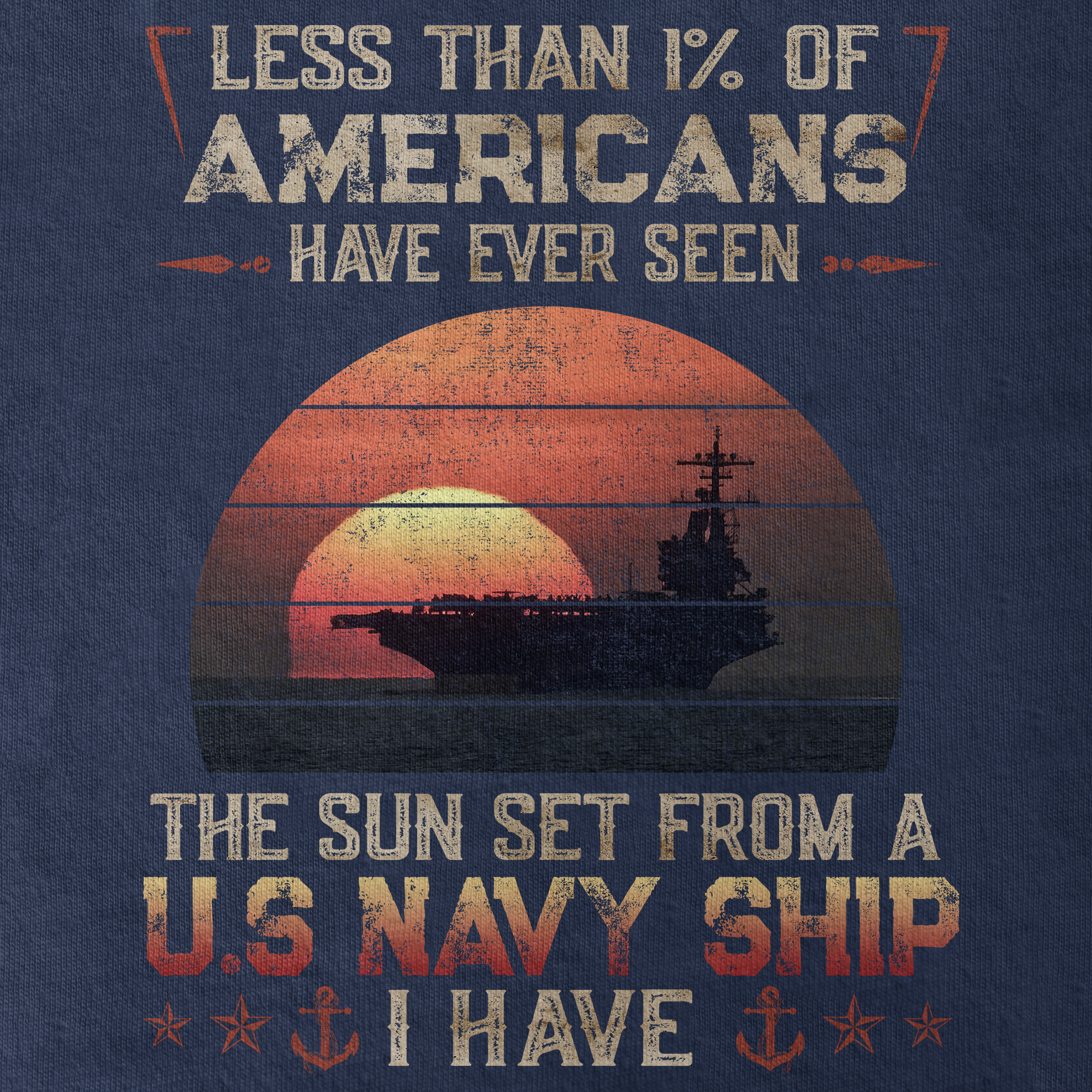 Less Than 1% Ship Classic T-Shirt