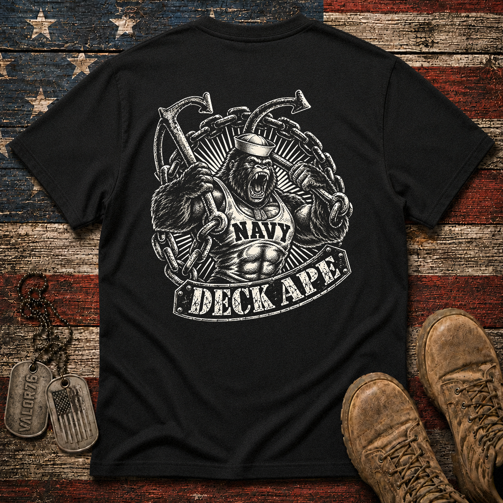 Deck Ape Navy Classic Tee