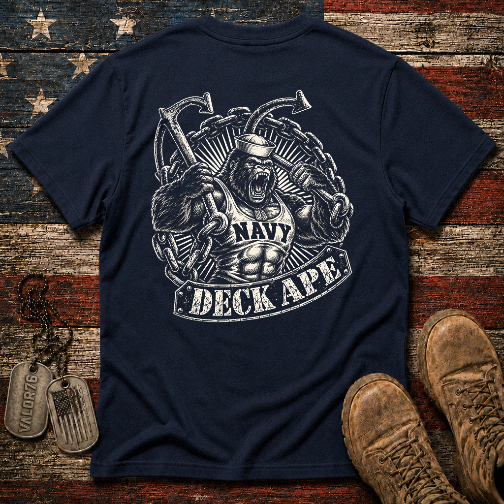 Deck Ape Navy Classic Tee