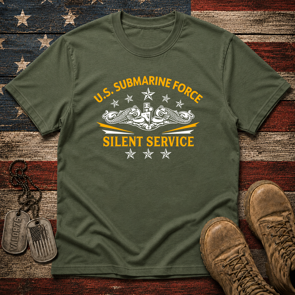 Submarine Force Silent Service Classic Tee