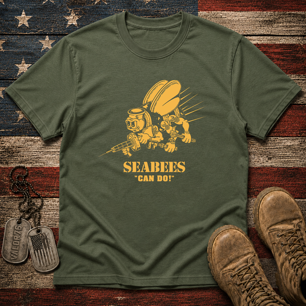 Seabees Can Do Classic Tee