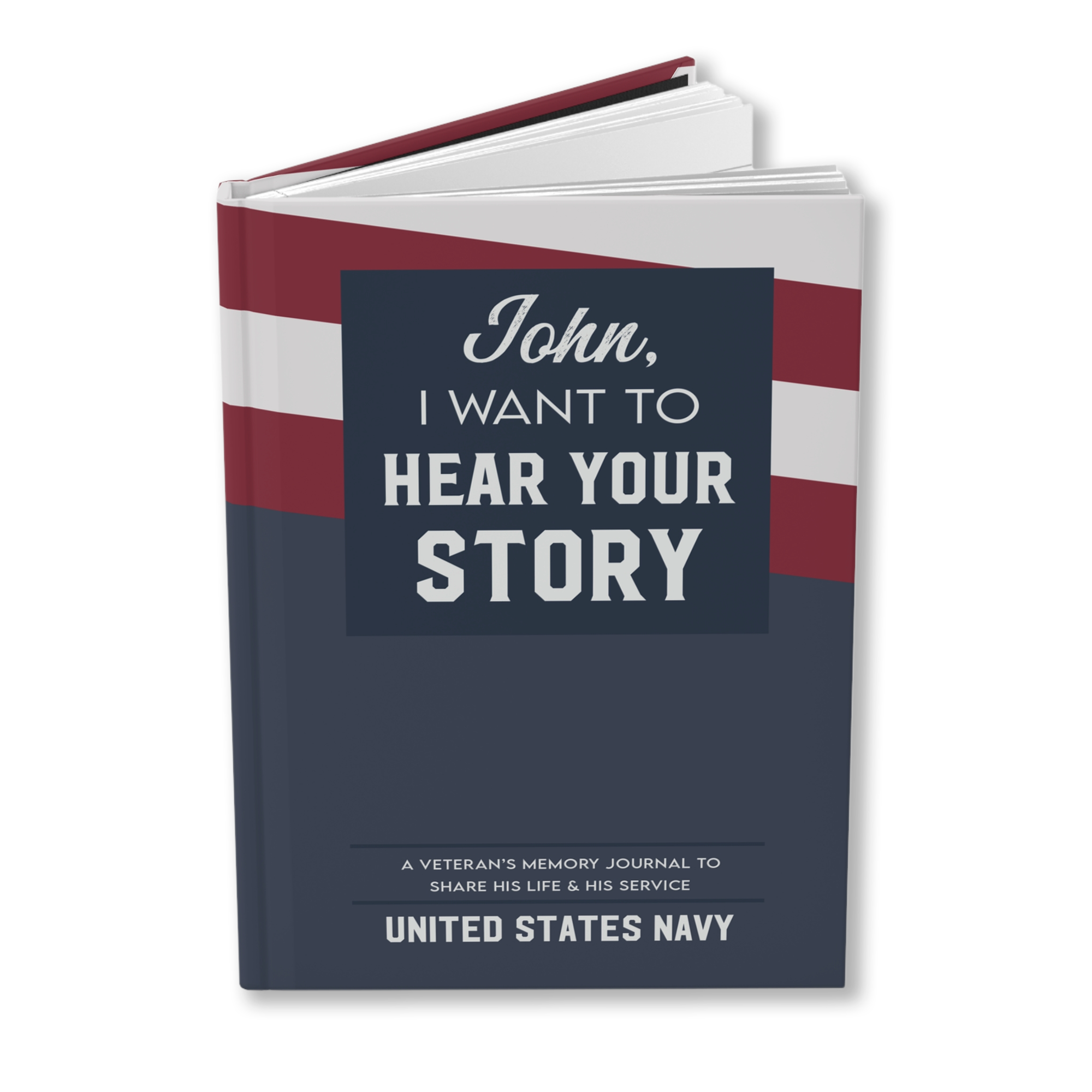 Tell Me Your Story Hardcover Journal