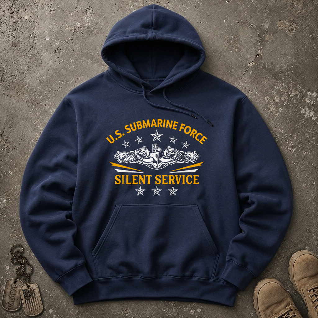 Submarine Force Silent Service Heavy Blend™ Hoodie