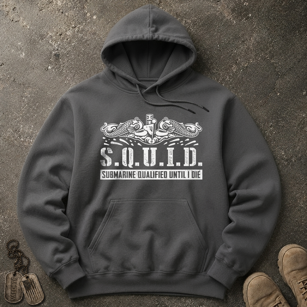 Submarine Qualified Until I Die Heavy Blend™ Hoodie