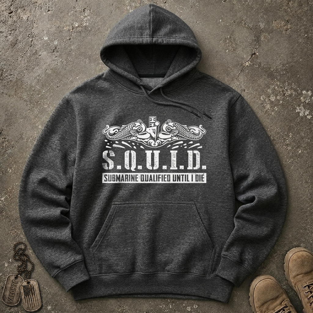 Submarine Qualified Until I Die Heavy Blend™ Hoodie