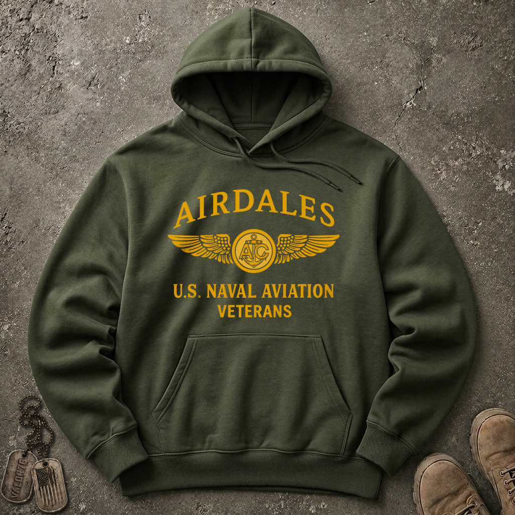 Airdales Aircrew Wings Heavy Blend™ Hoodie