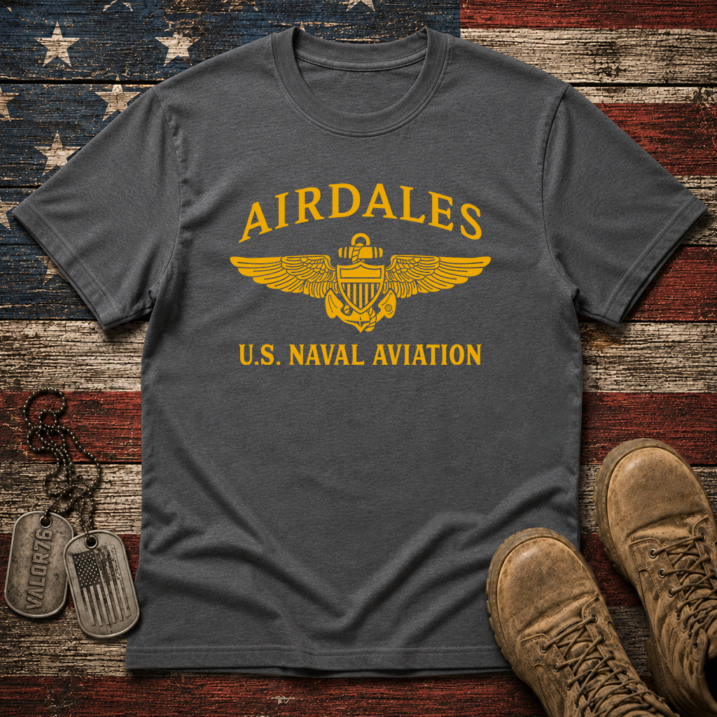 Airdales Aviator Wings Classic Tee