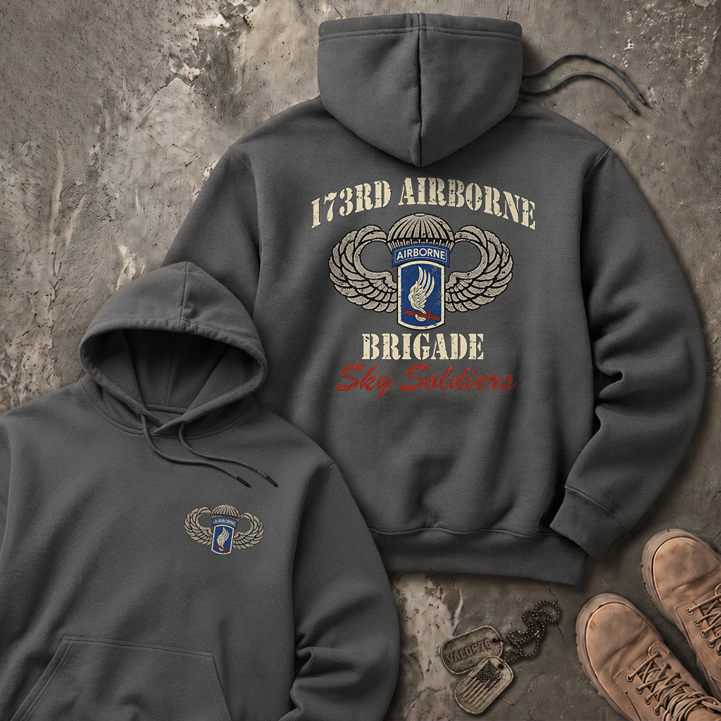 173rd Airborne Brigade Sky Soldiers Heavy Blend™ Hoodie