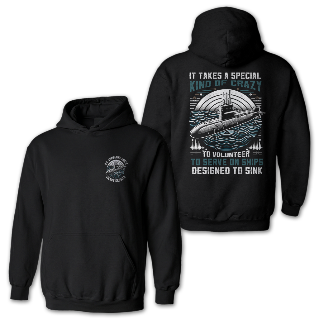 Submarine Force A Special Kind Of Crazy Heavy Blend™ Hoodie