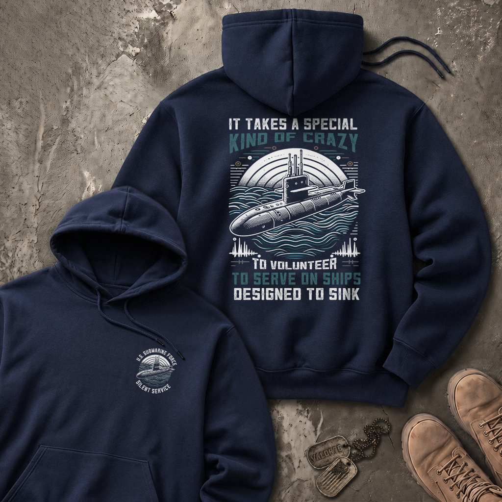 Submarine Force A Special Kind Of Crazy Heavy Blend™ Hoodie