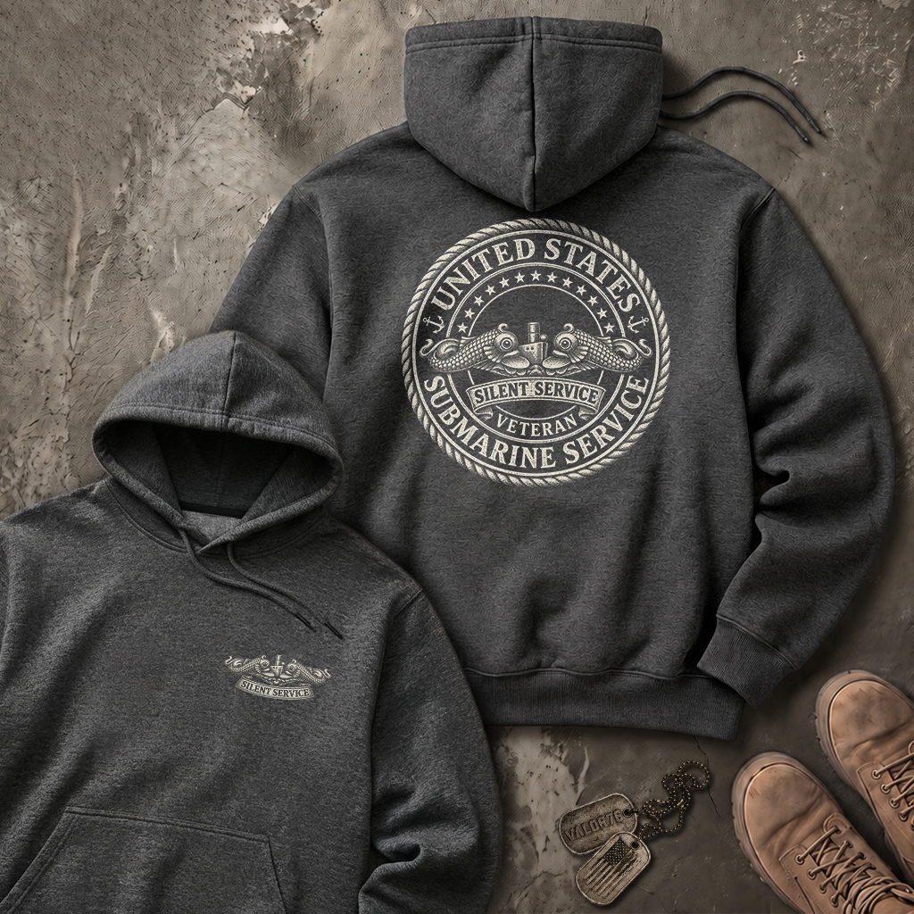 Submarine Force Silent Service Veteran Heavy Blend™ Hoodie