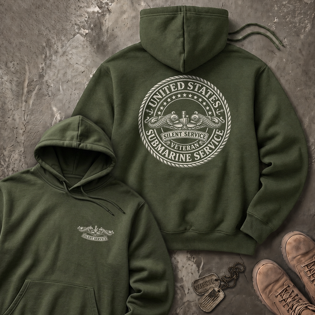 Submarine Force Silent Service Veteran Heavy Blend™ Hoodie