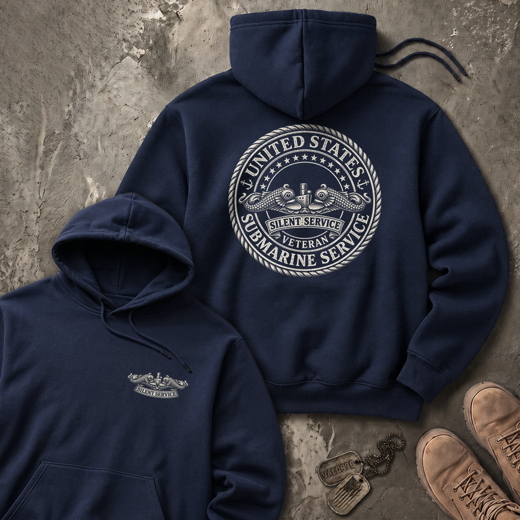 Submarine Force Silent Service Veteran Heavy Blend™ Hoodie